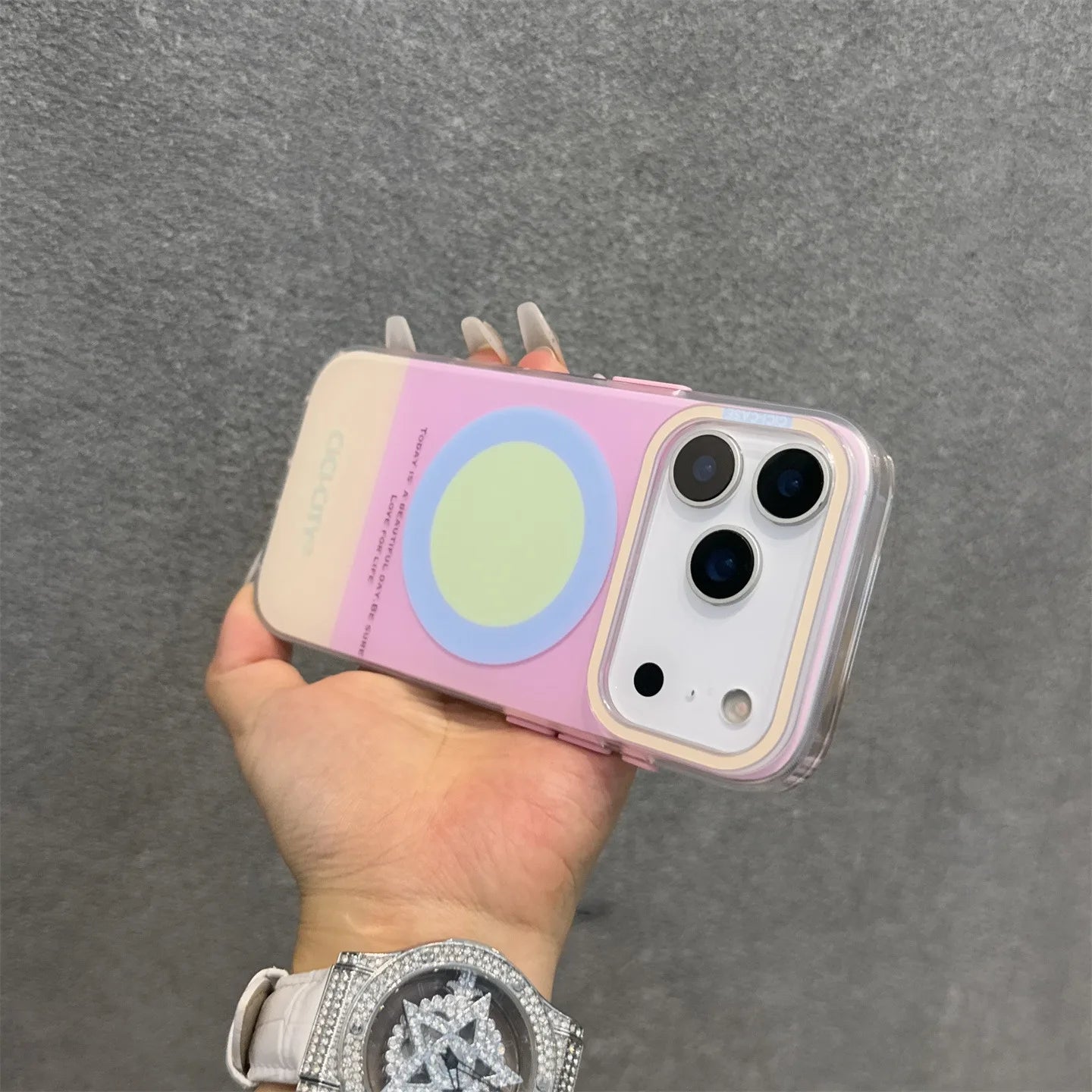 Dopamine Strong Magnetic MagSafe Case for iPhone 17 Series – Candy Color Wireless Charging Cover