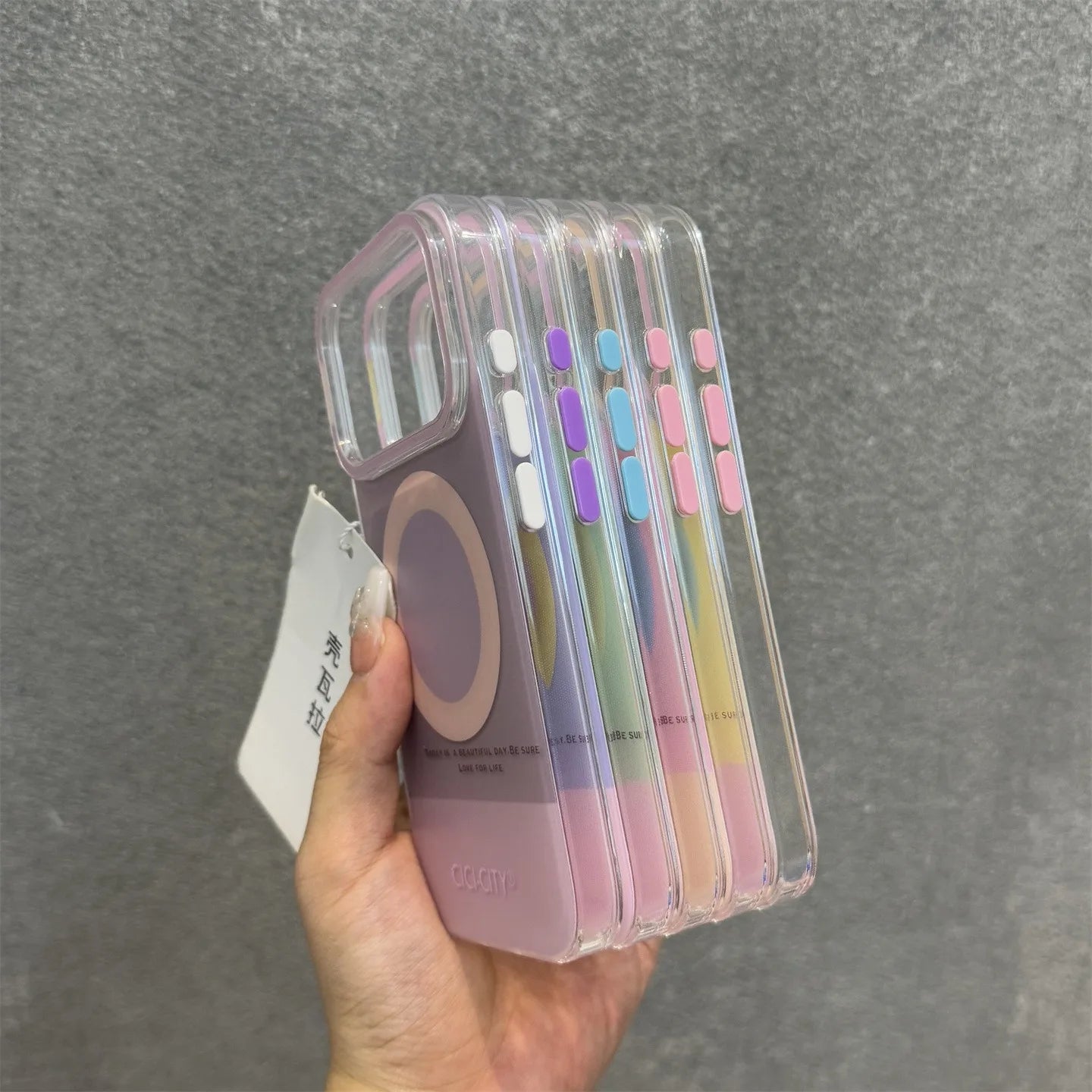 Dopamine Strong Magnetic MagSafe Case for iPhone 17 Series – Candy Color Wireless Charging Cover