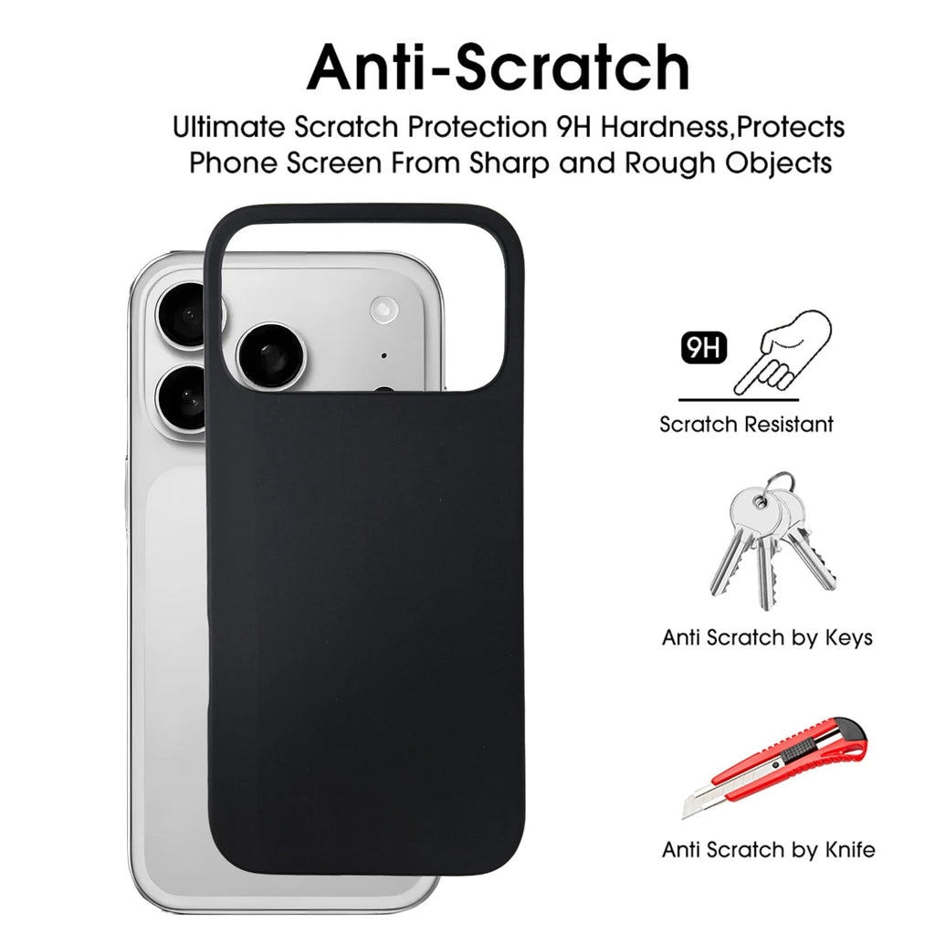 Soft TPU Matte Frosted Case for iPhone 17 Series – Slim, Scratch-Resistant Protective Cover
