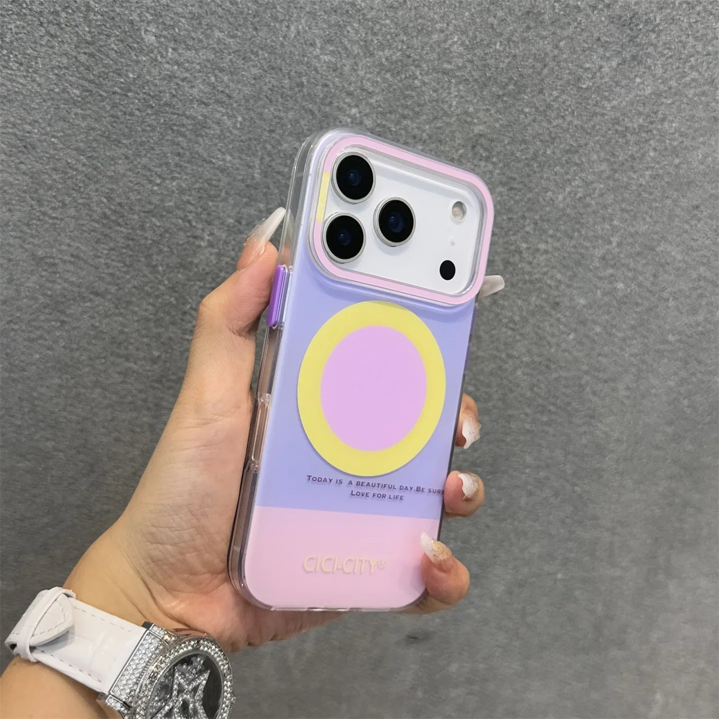 Dopamine Strong Magnetic MagSafe Case for iPhone 17 Series – Candy Color Wireless Charging Cover