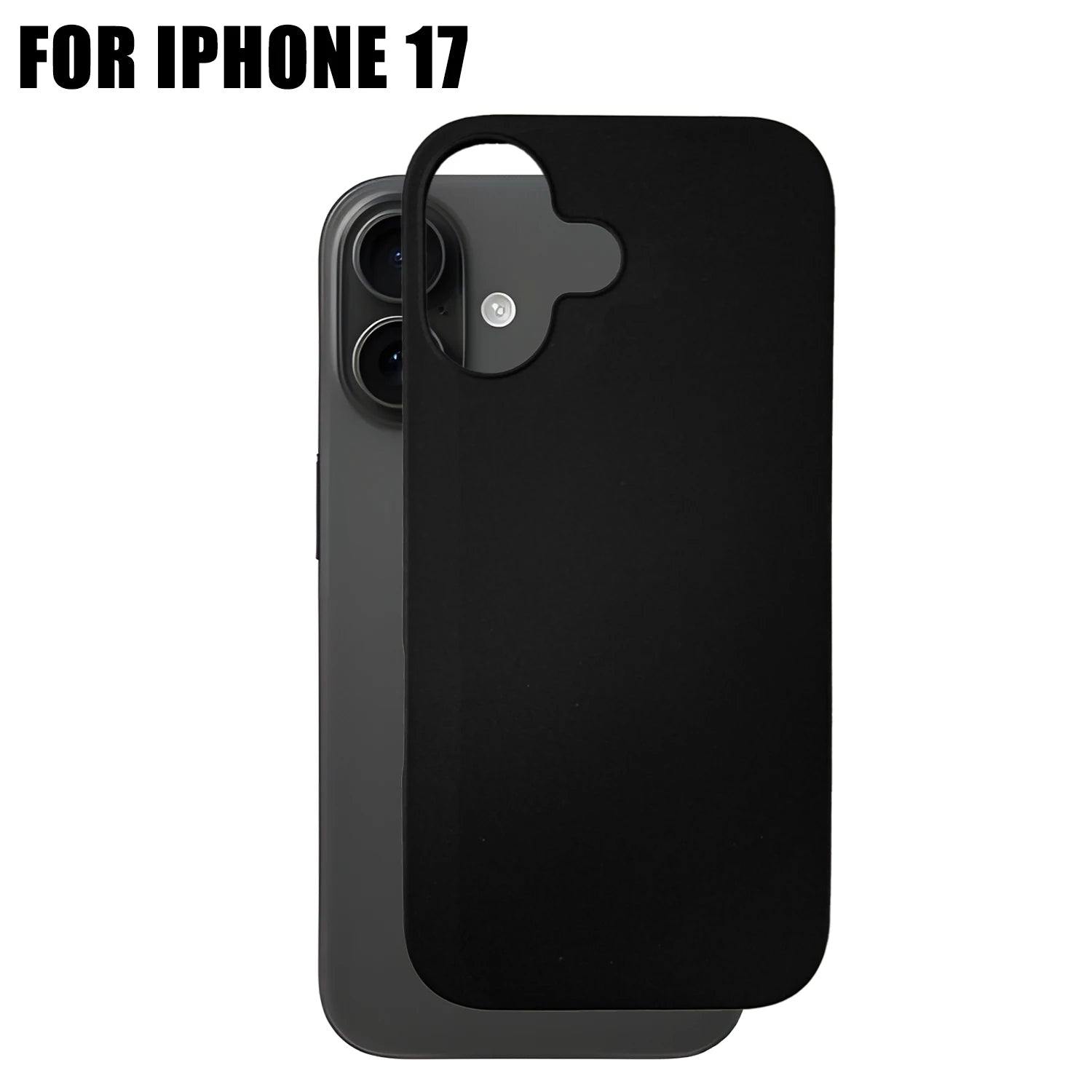 Soft TPU Matte Frosted Case for iPhone 17 Series – Slim, Scratch-Resistant Protective Cover