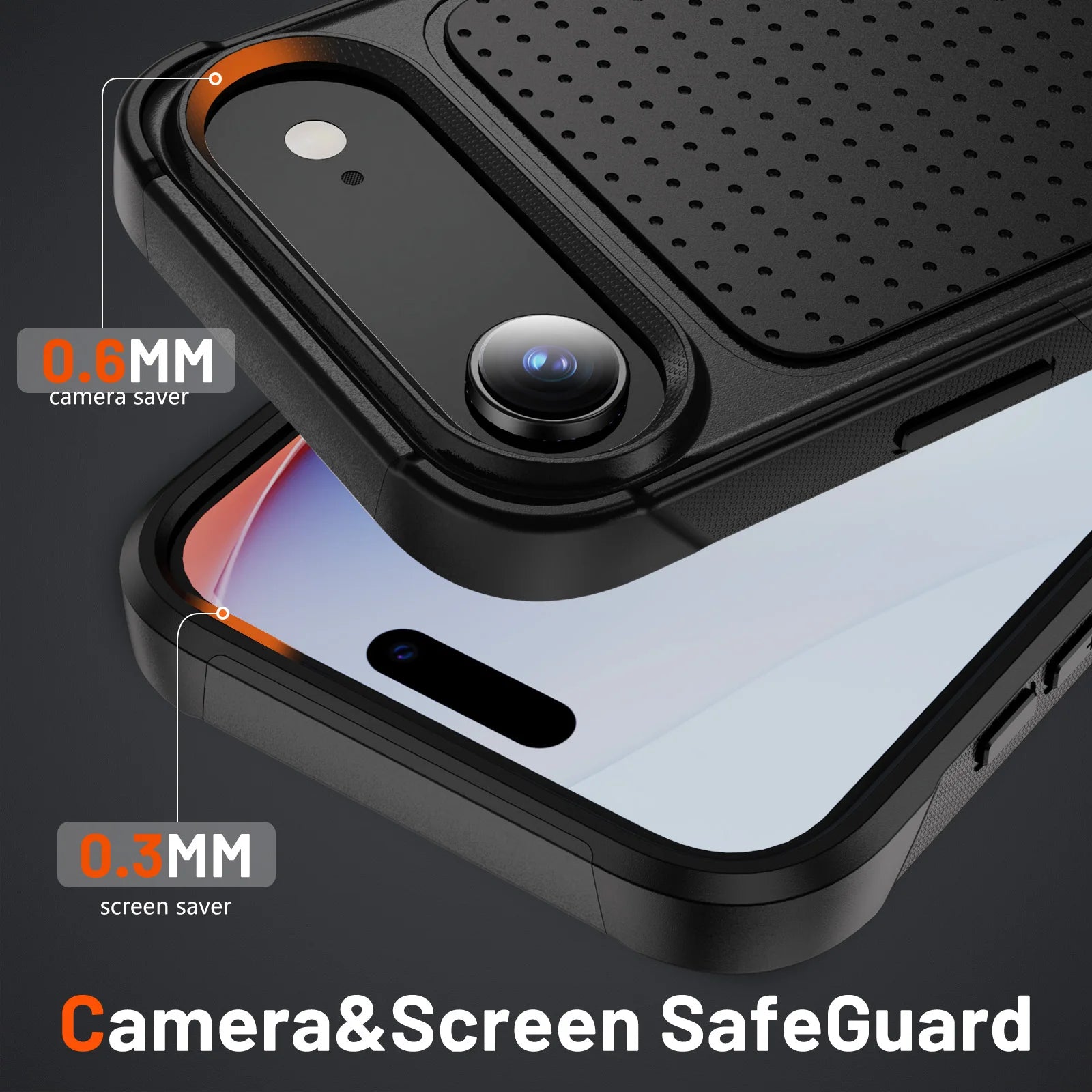 Shockproof Fall Protection Case for iPhone 17 Series – Strong Anti-Drop Cover