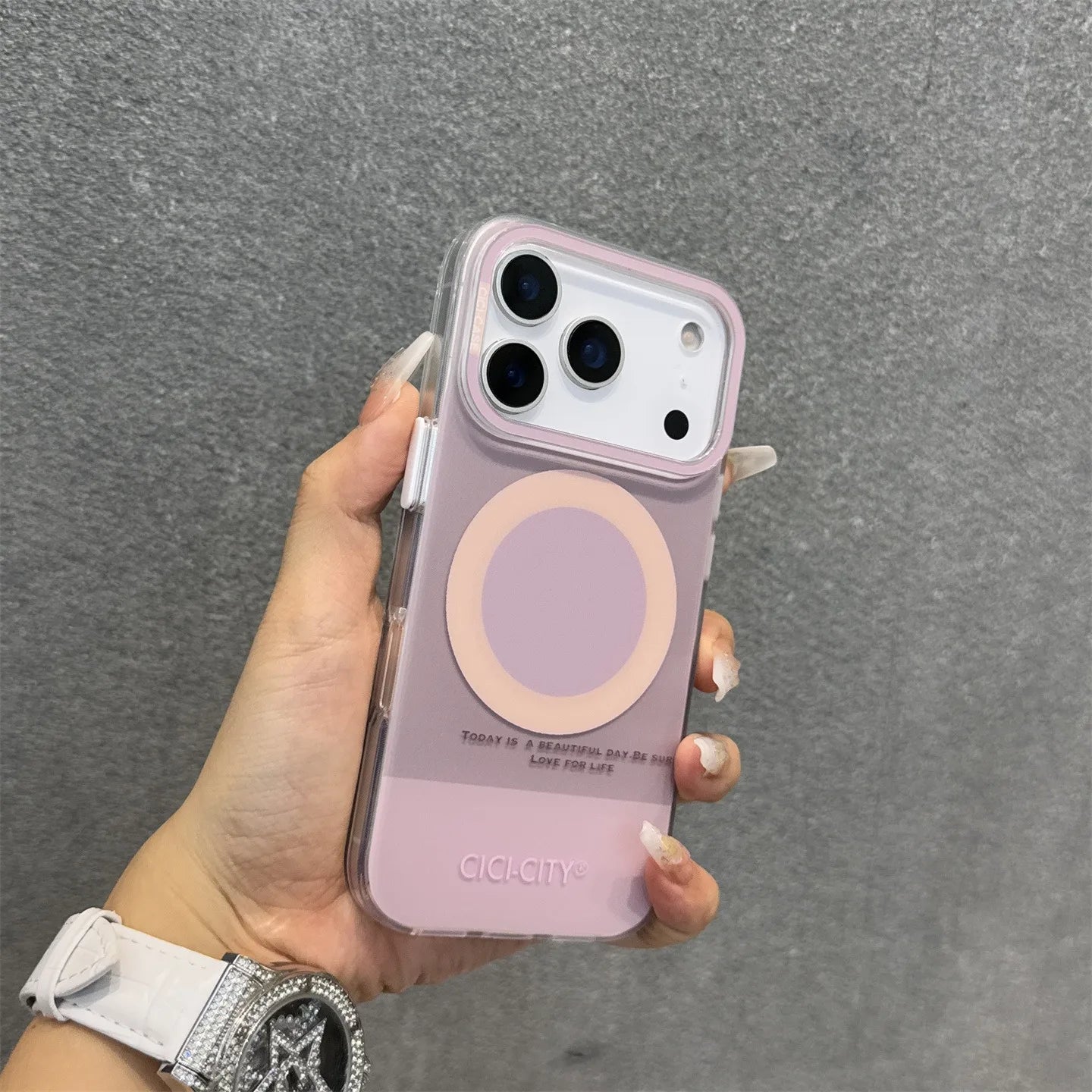 Dopamine Strong Magnetic MagSafe Case for iPhone 17 Series – Candy Color Wireless Charging Cover