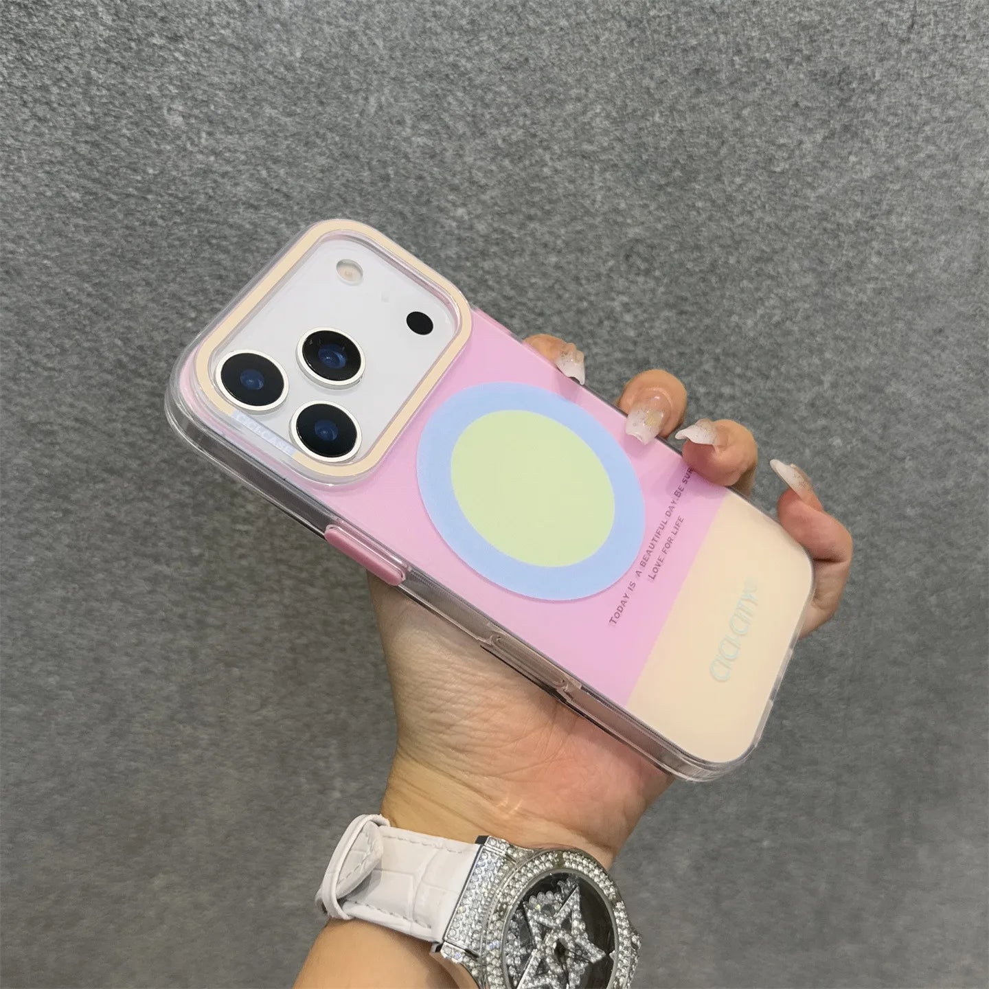 Dopamine Strong Magnetic MagSafe Case for iPhone 17 Series – Candy Color Wireless Charging Cover