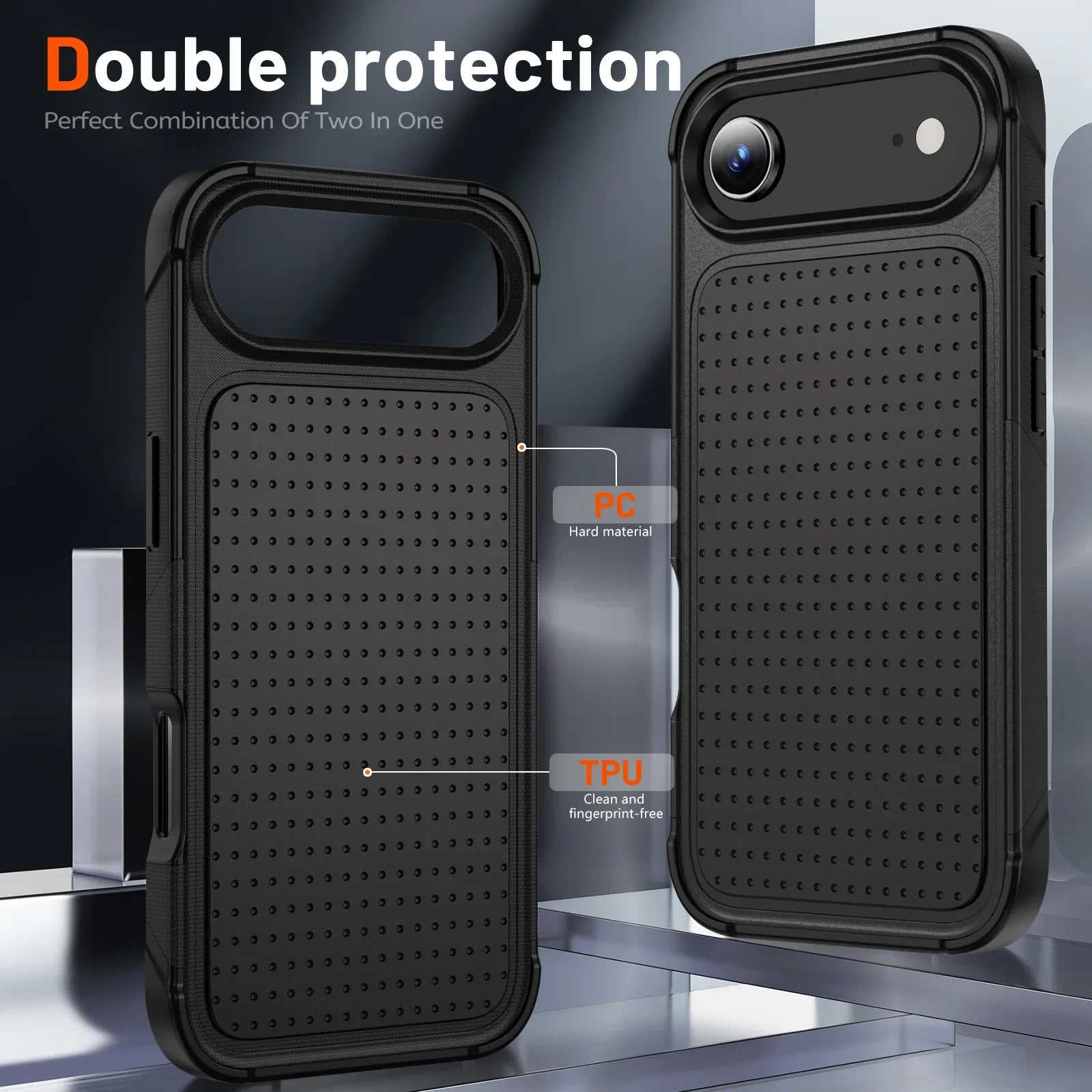 Shockproof Fall Protection Case for iPhone 17 Series – Strong Anti-Drop Cover