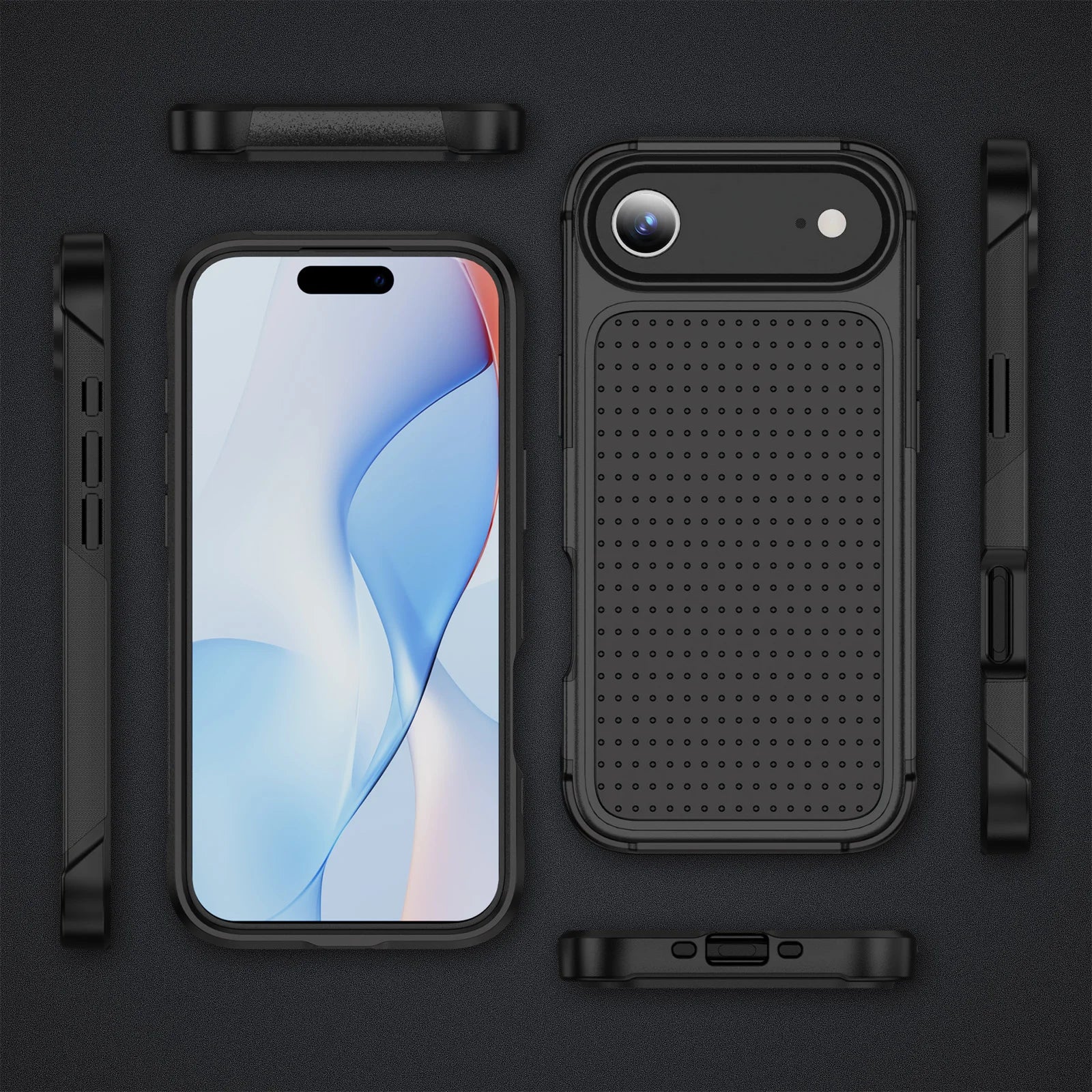 Shockproof Fall Protection Case for iPhone 17 Series – Strong Anti-Drop Cover