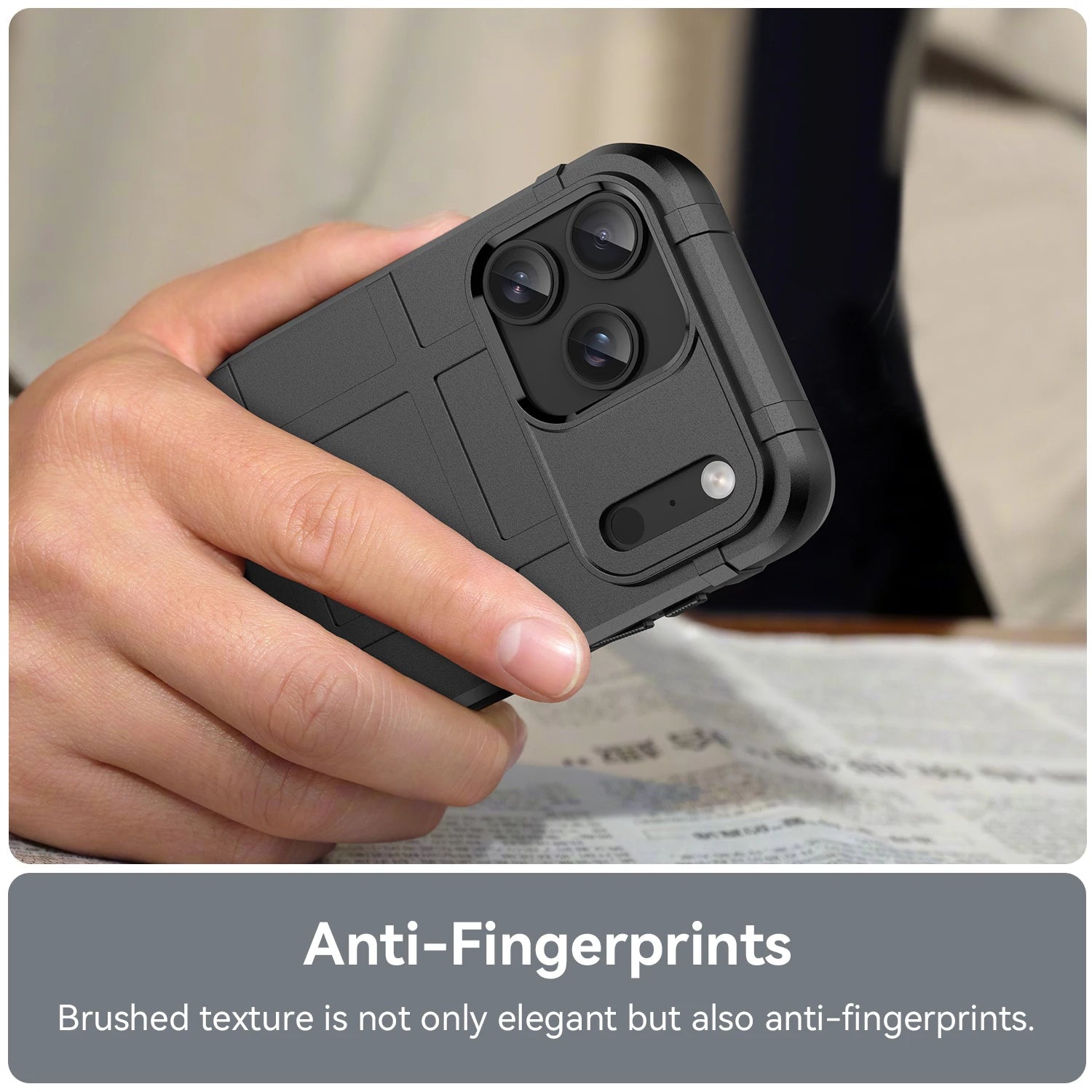 Military-Grade Shockproof Case for iPhone 17 – Rugged TPU Protective Cover with Drop & Scratch Resistance