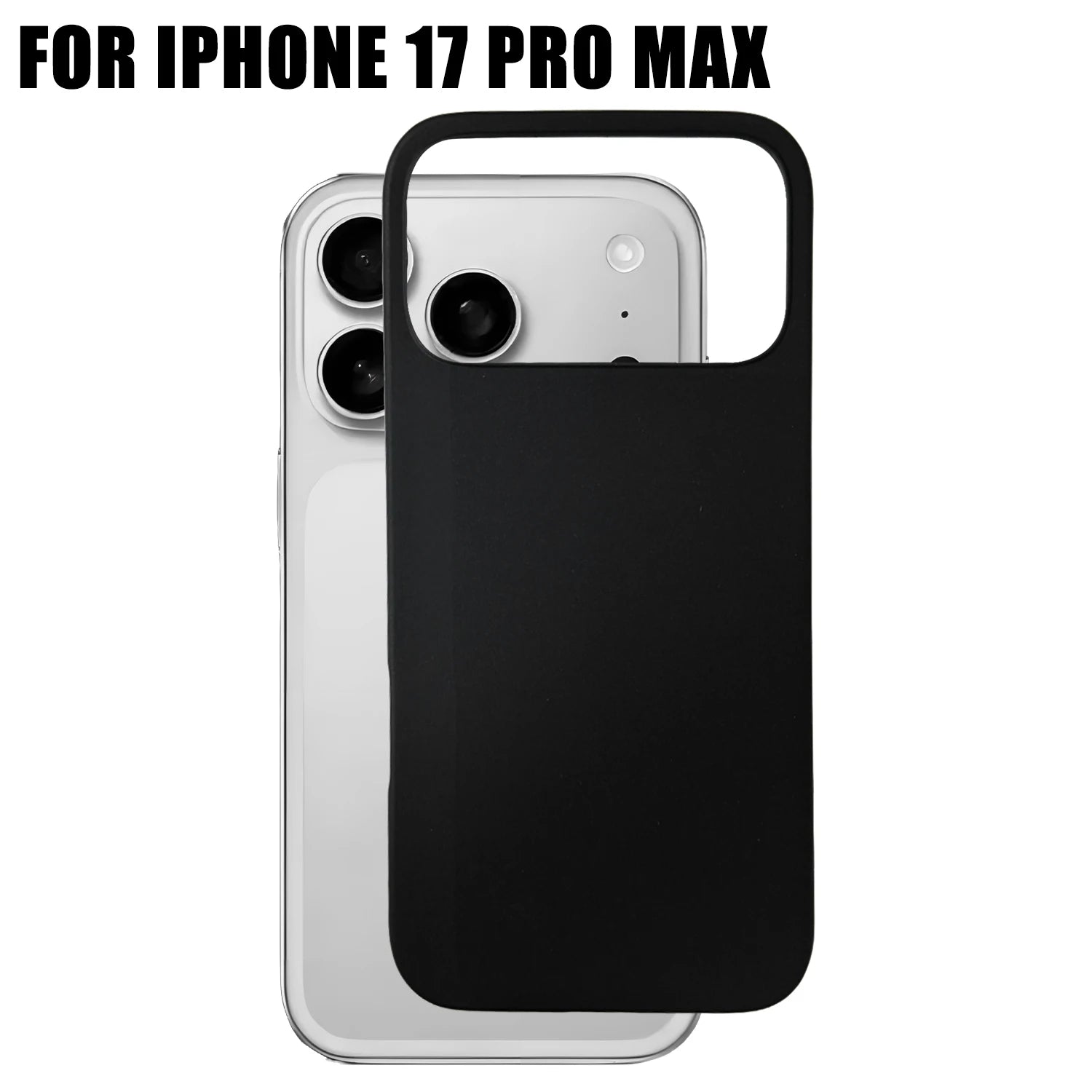 Soft TPU Matte Frosted Case for iPhone 17 Series – Slim, Scratch-Resistant Protective Cover