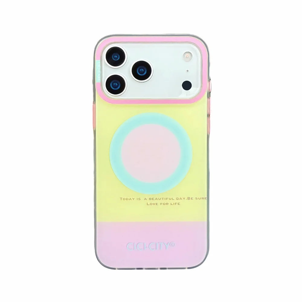 Dopamine Strong Magnetic MagSafe Case for iPhone 17 Series – Candy Color Wireless Charging Cover
